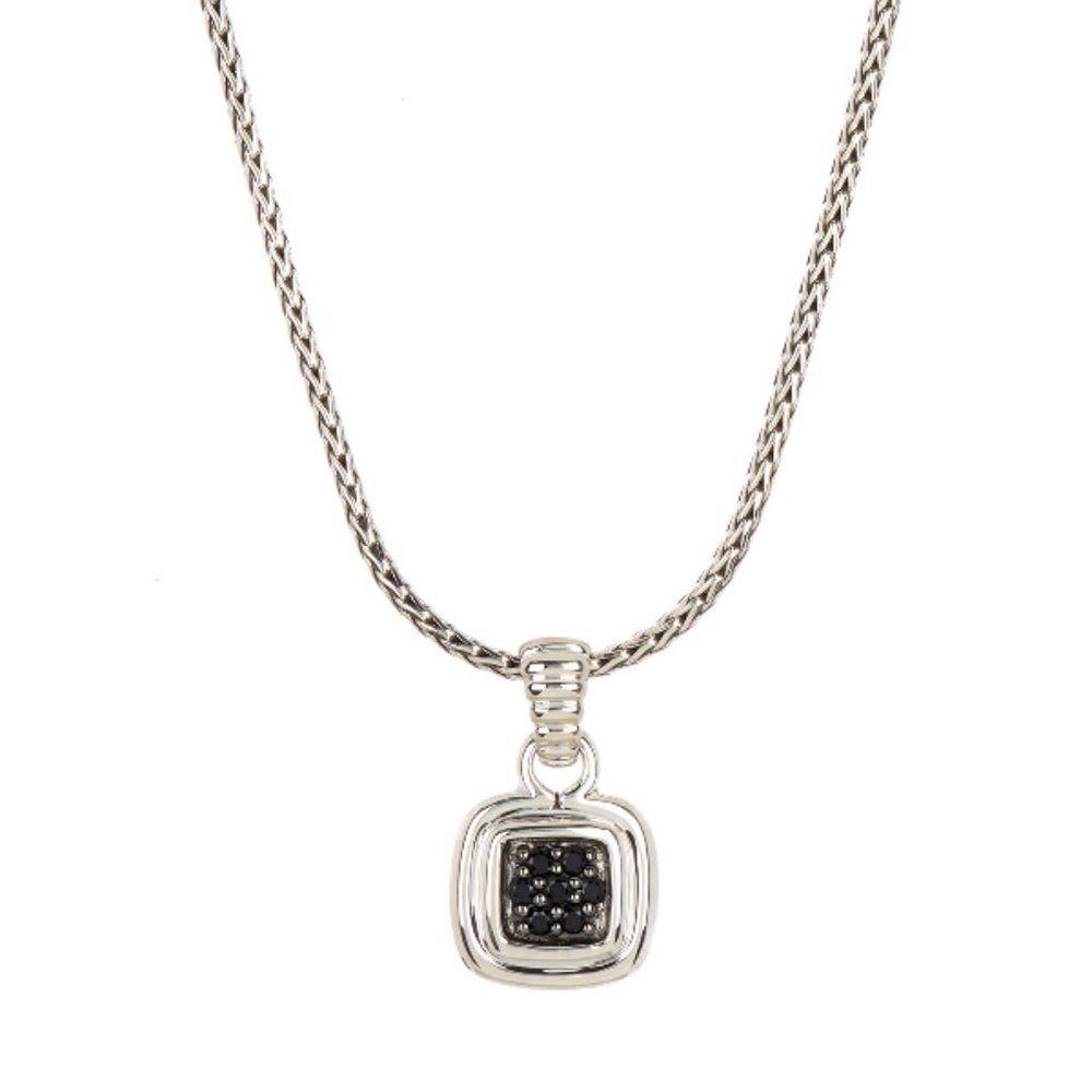 John Hardy Black Sapphire Pendant Necklace